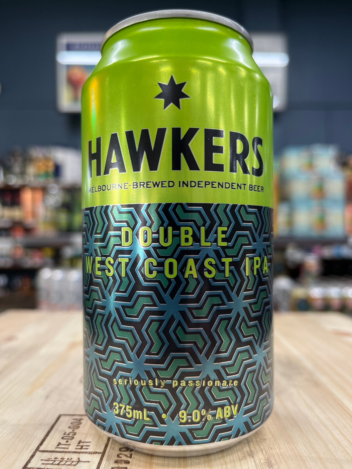 Hawkers Double West Coast IPA 375ml Can