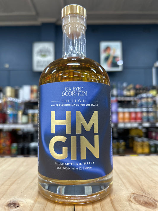 Hillmartin Distillery HM Six-Eyed Scorpion Chilli Gin 500ml