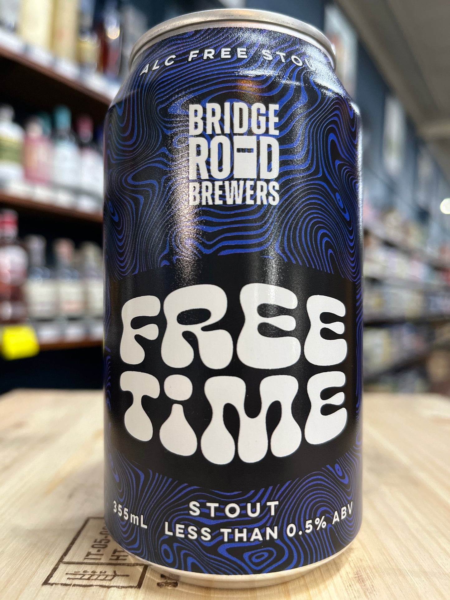 Bridge Road Free Time Alcohol Free Stout 355ml Can