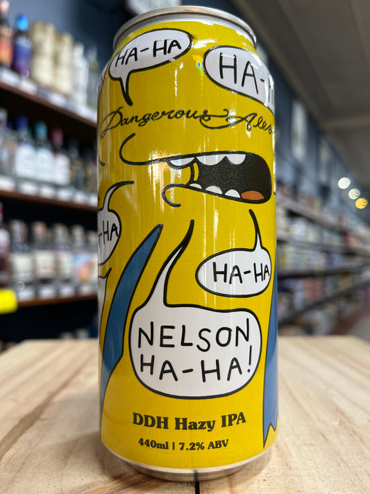 Dangerous Ales Nelson Ha-Ha DDH Hazy IPA 440ml Can