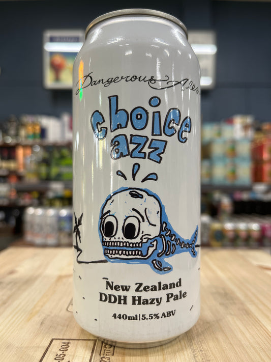 Dangerous Ales Choice Azz New Zealand DDH Hazy Pale 440ml Can
