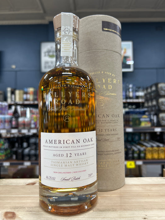 Hellyers Road 12Yr Old American Oak Whisky 700ml
