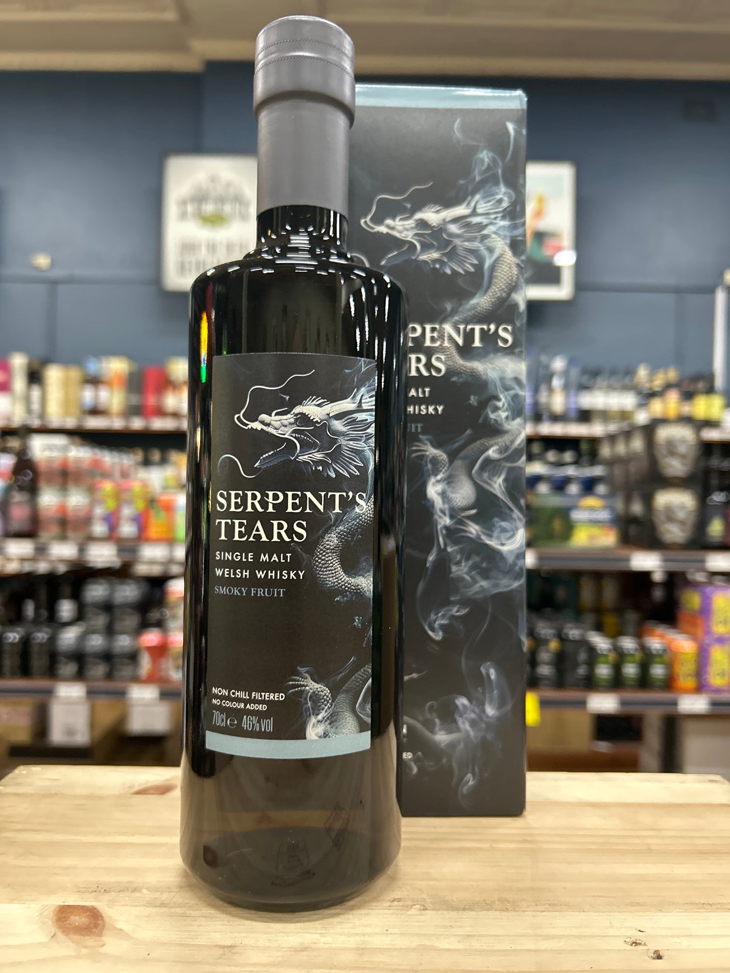 Penderyn 'Serpents Tears' Single Malt Welsh Whisky 700ml
