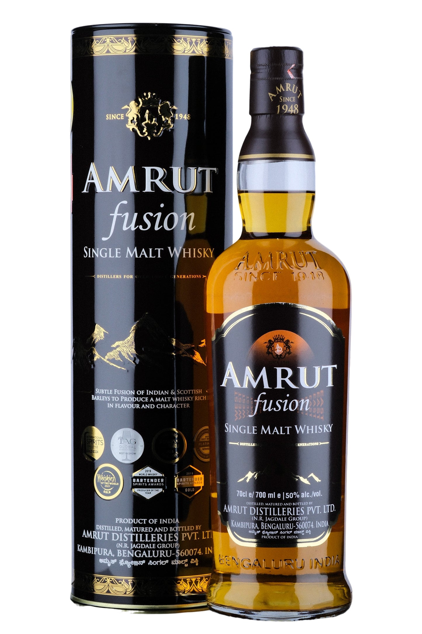 Amrut Fusion 50% Whisky 700ml