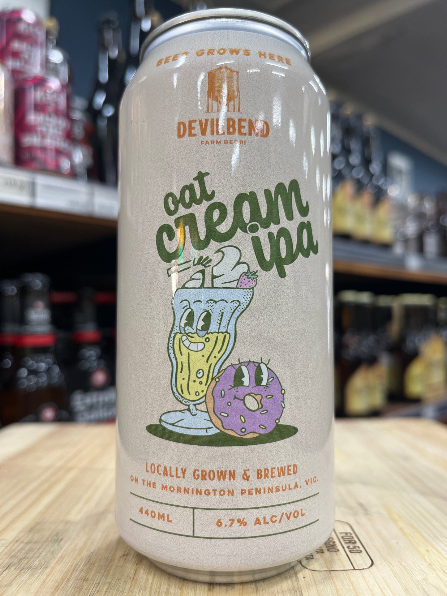 Devilbend Oat Cream IPA 440ml Can