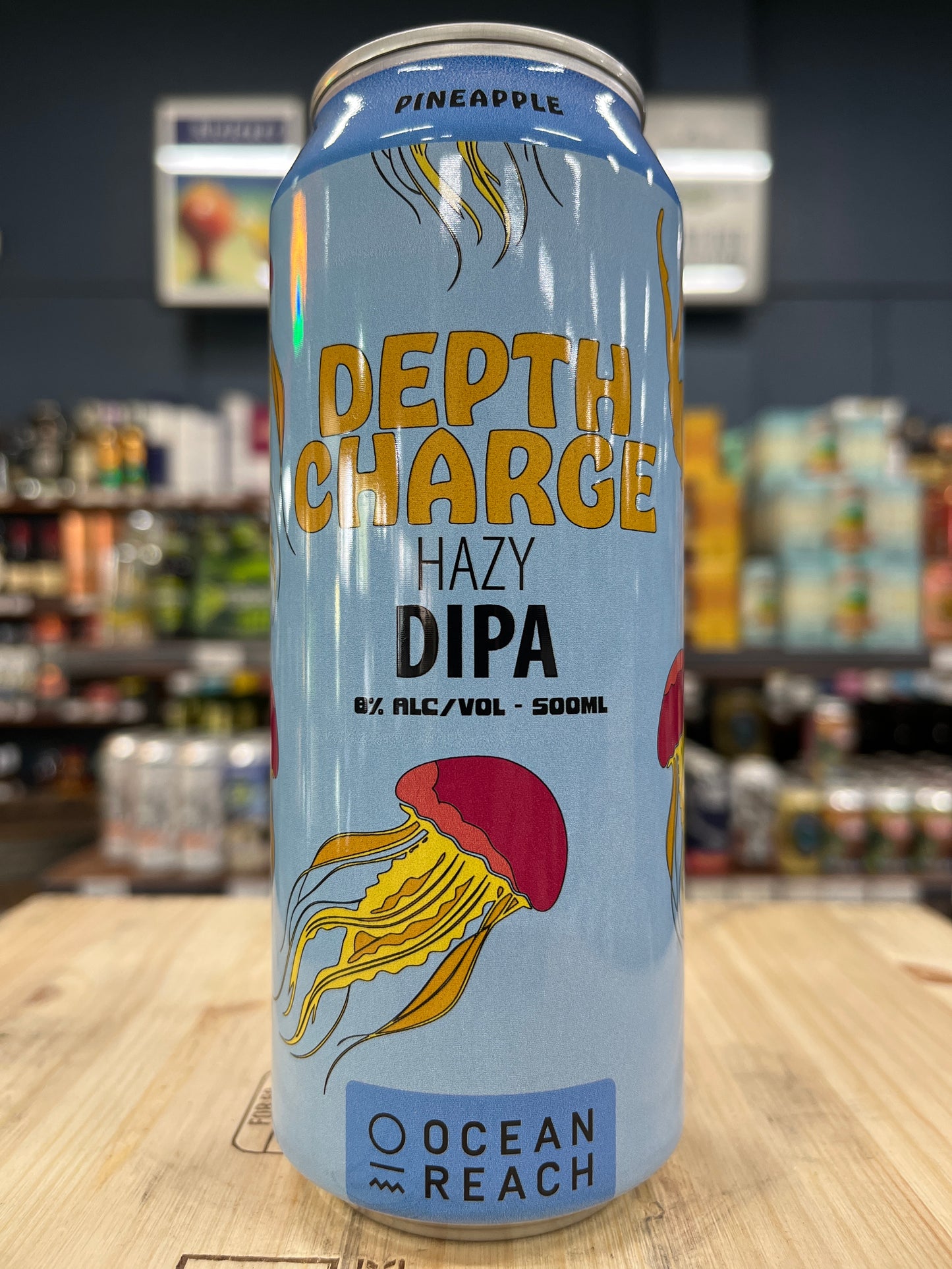 Ocean Reach Depth Charge Hazy Double IPA 500ml Can