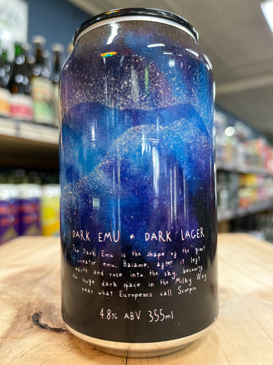 Sailors Grave Dark Emu Dark Lager 355ml Can