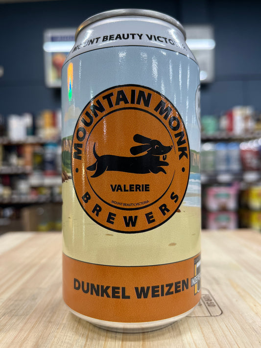 Mountain Monk Dunkel Weizen 375ml Can
