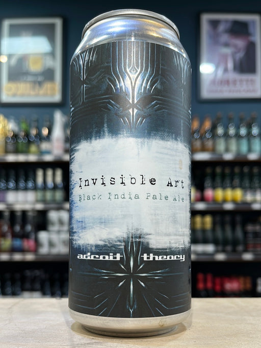 Adroit Theory Invisible Art Imperial Black IPA 473ml Can