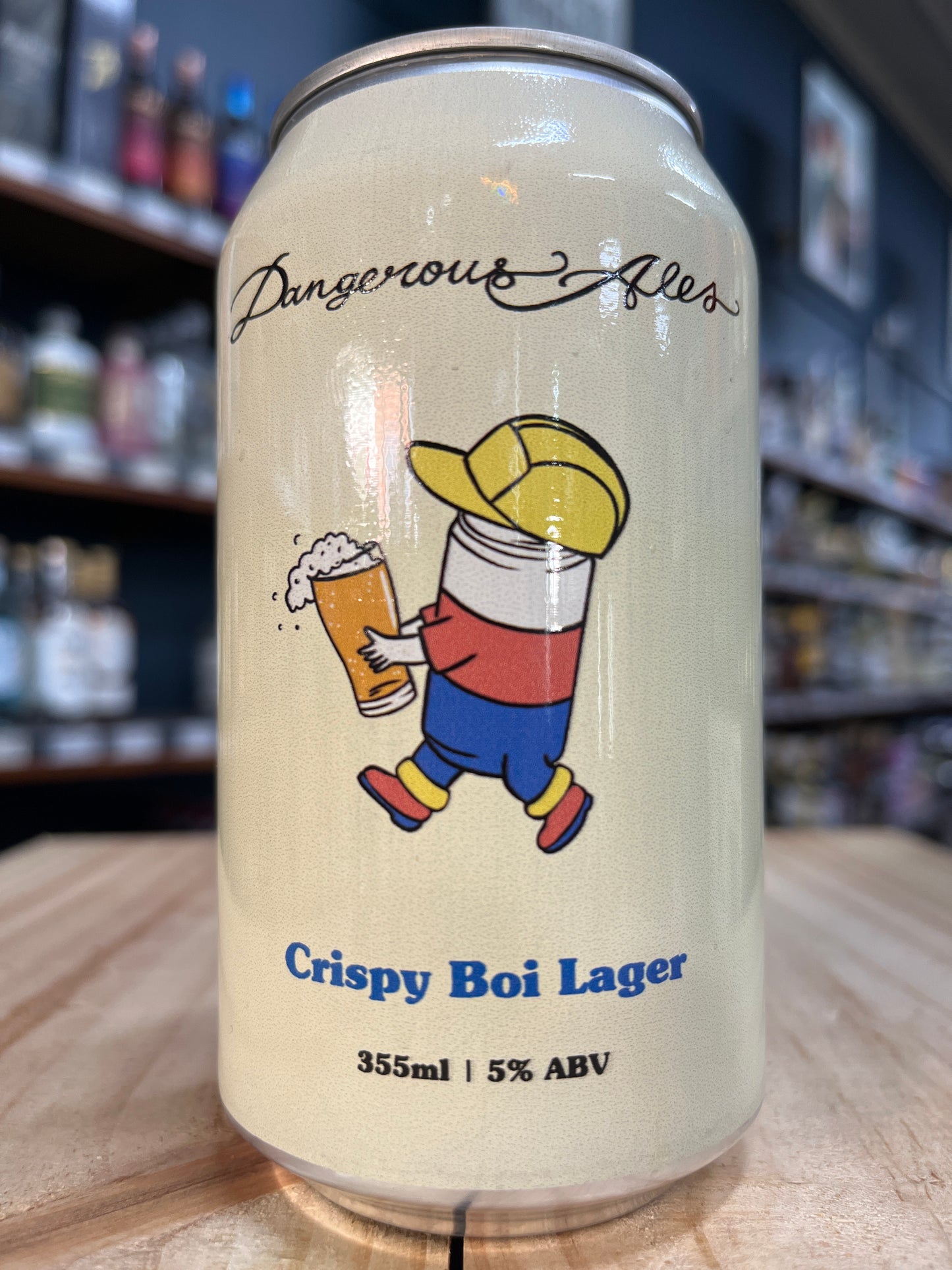 Dangerous Ales Crispy Boi Lager 355ml Can