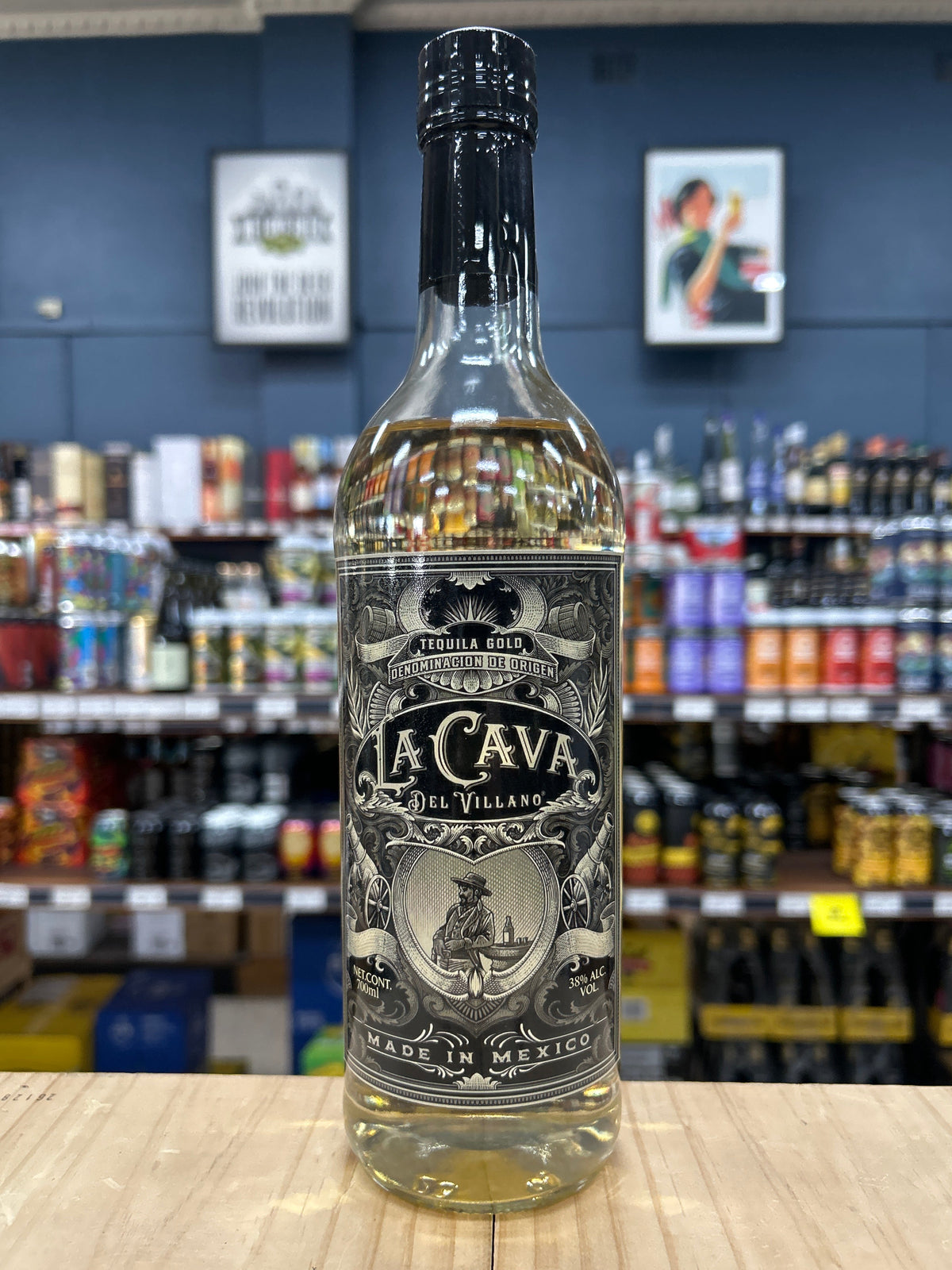 La Cava del Villano Gold Tequila 38% 700ml