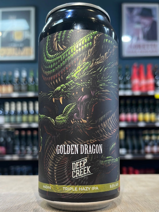 Deep Creek Golden Dragon Triple Hazy IPA 440ml Can