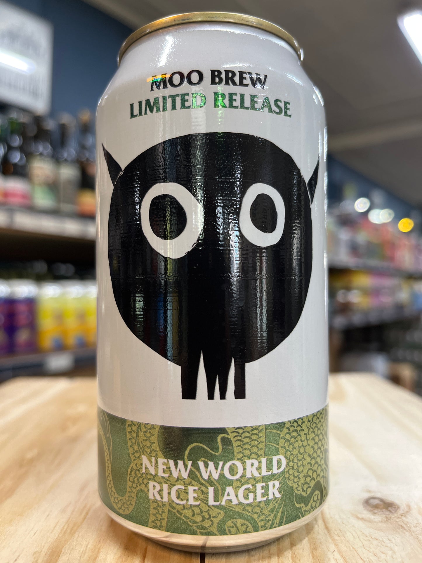 Moo Brew New World Rice Lager 375ml Can
