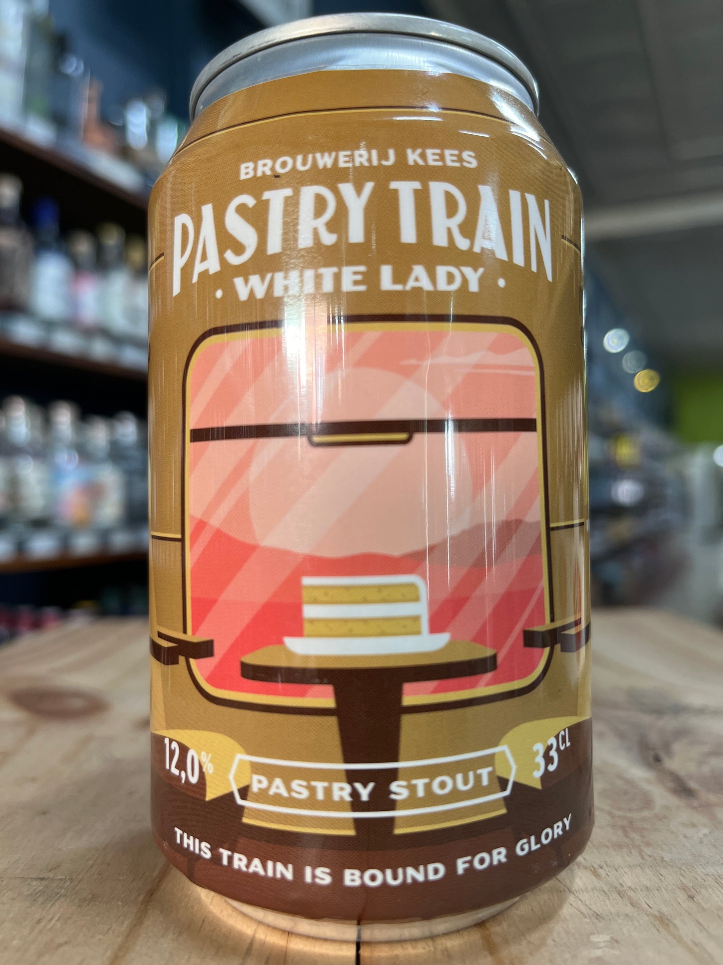 Kees Pastry Train White Lady Pastry Stout 330ml Can