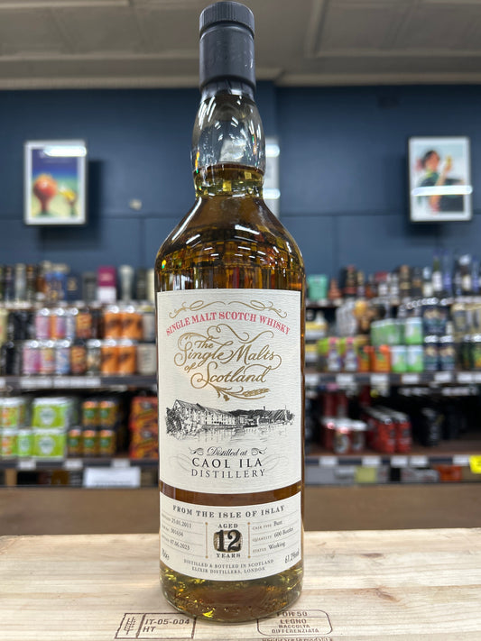 Single Malts of Scotland Caol Ila 12yr Old 61.2% Whisky 700ml
