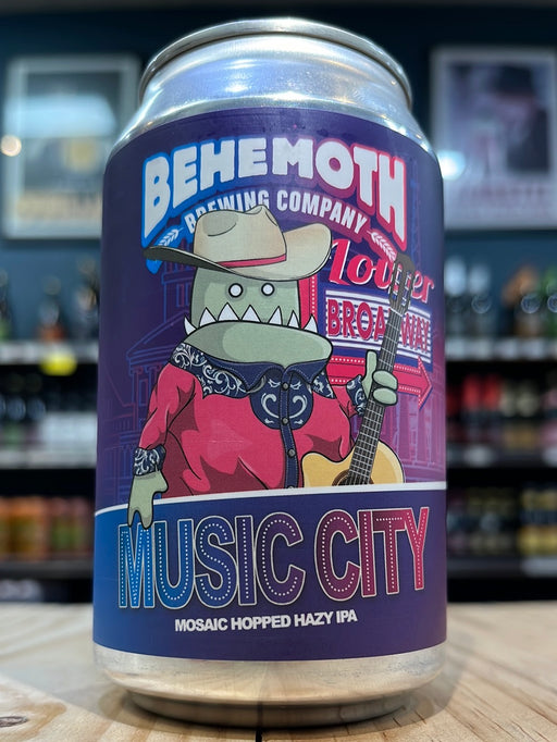 Behemoth Music City Mosaic Hopped Hazy IPA 330ml Can