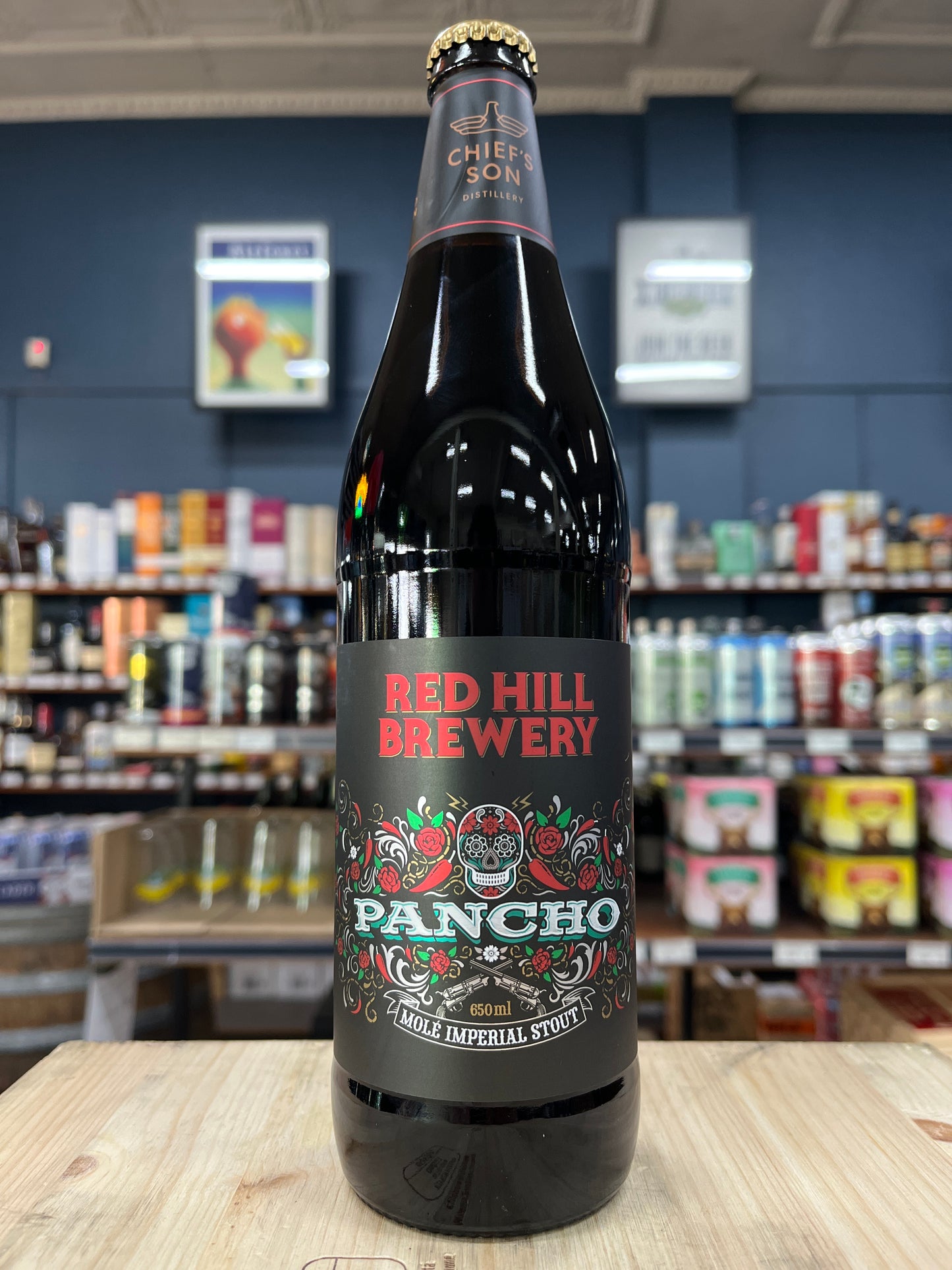 Red Hill Double Barrel Pancho Whisky Barrel Aged Imperial Stout 650ml