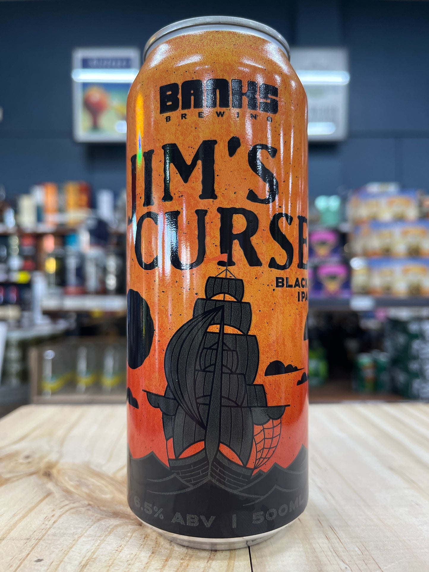 Banks Jim's Curse Black IPA 500ml Can
