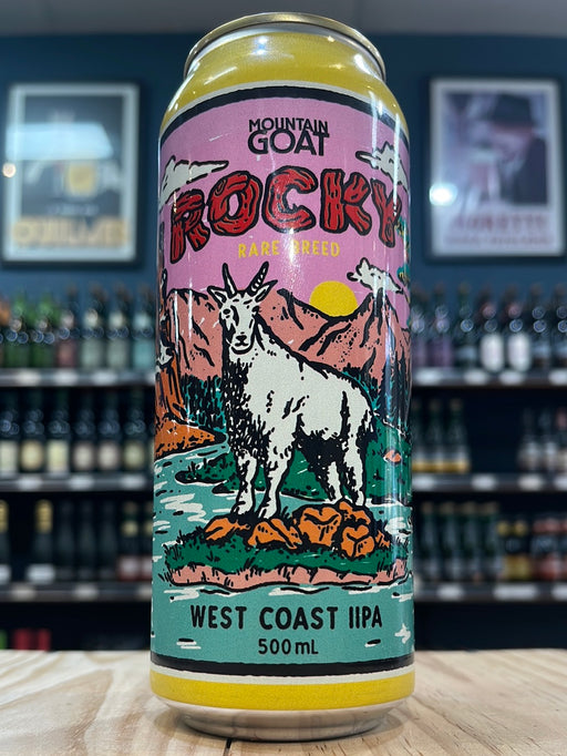 Mountain Goat Rare Breed Rocky West Coast Double IPA 500ml Can