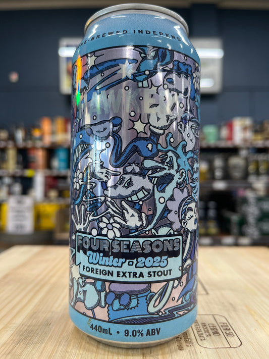 Hawkers Four Seasons Winter Foreign Extra Stout 440ml Can