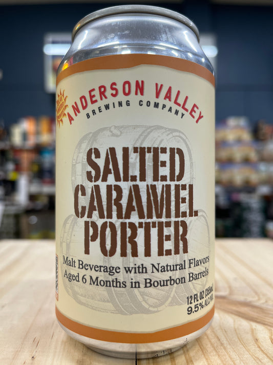 Anderson Valley Salted Caramel Bourbon Barrel Aged Porter 355ml Can