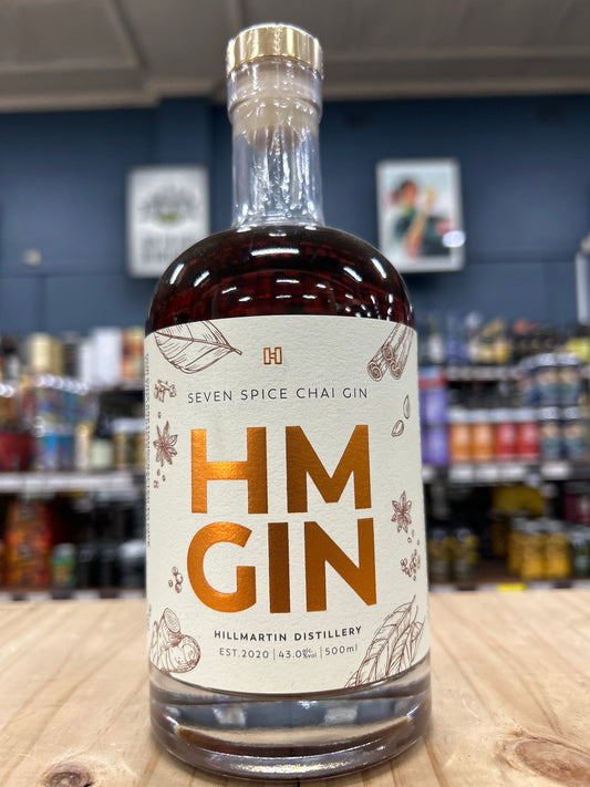Hillmartin Distillery Seven Spice Chai Gin 500ml