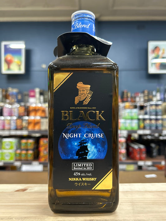 Nikka Black Deep Blend Night Cruise 45% 700ml