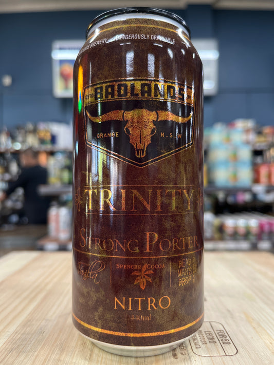 Badlands Trinity Strong Porter 440ml Can