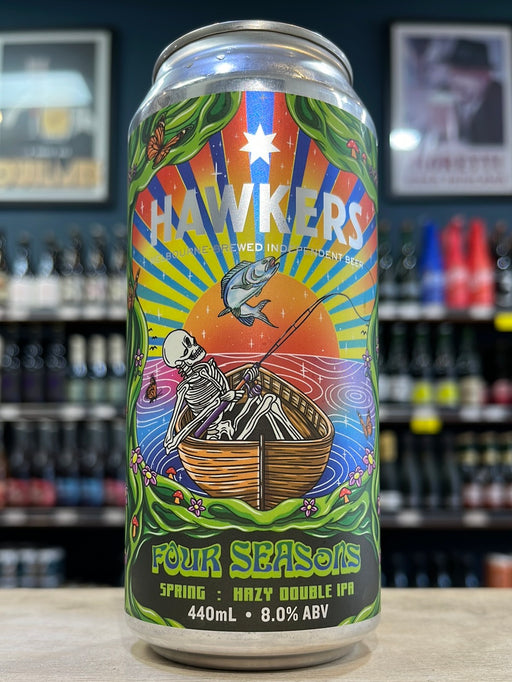 Hawkers Four Seasons Spring Hazy Double IPA 440ml Can