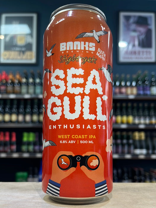 Banks Seagull Enthusiasts West Coast IPA 500ml Can