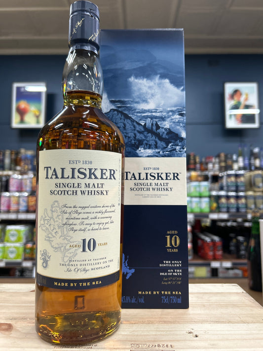 Talisker 10 Year Old Single Malt Scotch Whisky 700ml
