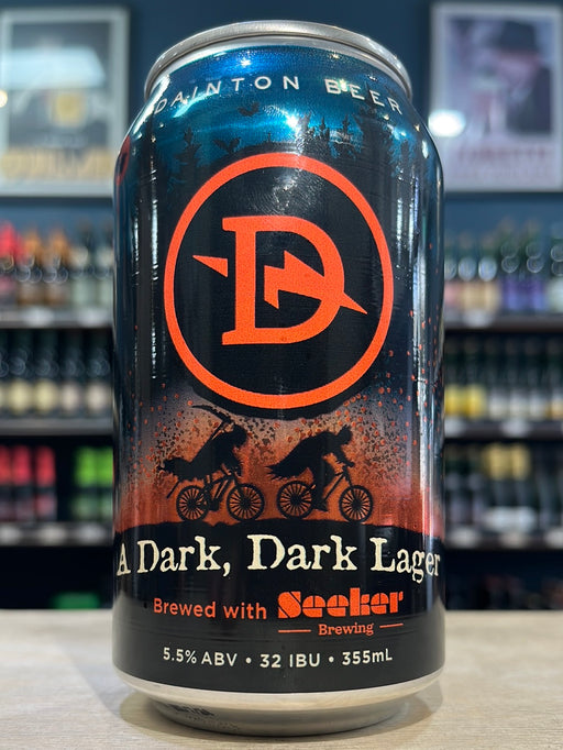 Dainton Dark Dark Lager 355ml Can