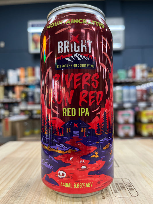 Bright Rivers Run Red IPA 440ml Can