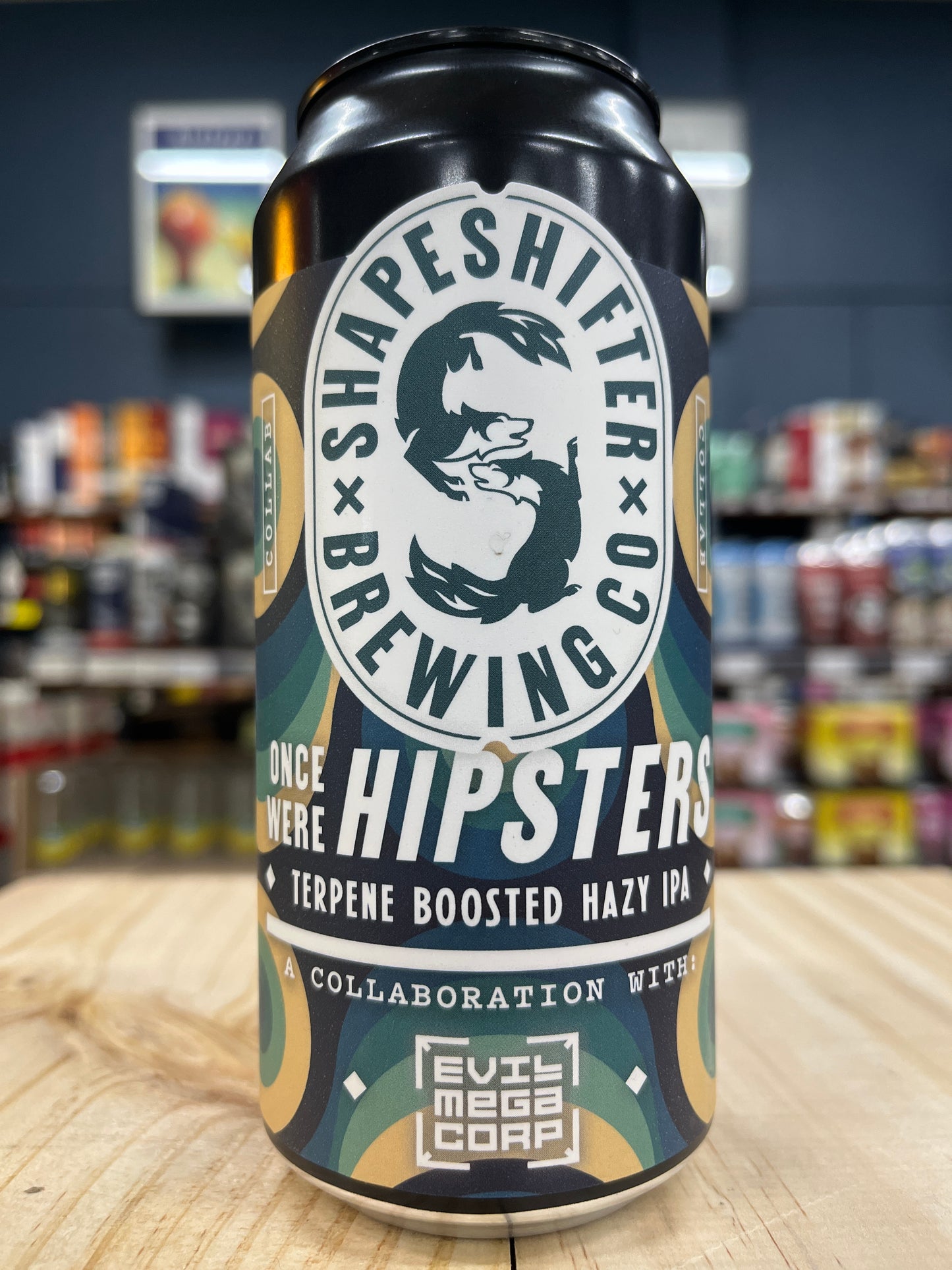 Shapeshifter Once Were Hipsters Terpene Boosted Hazy IPA 440ml Can