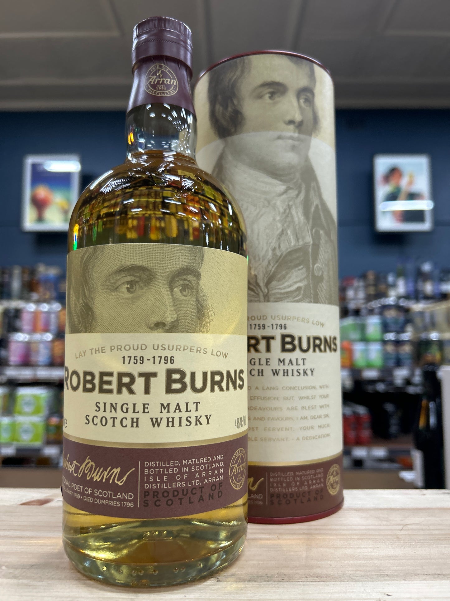 Arran Robert Burns Single Malt Scotch Whisky 700ml