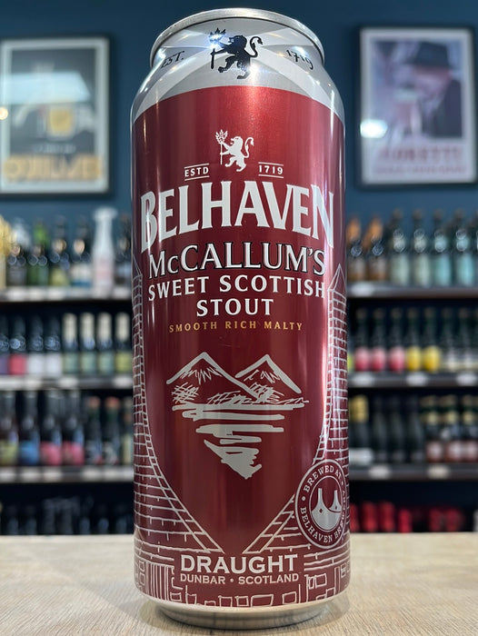 Belhaven McCallum's Sweet Scottish Stout 440ml Can
