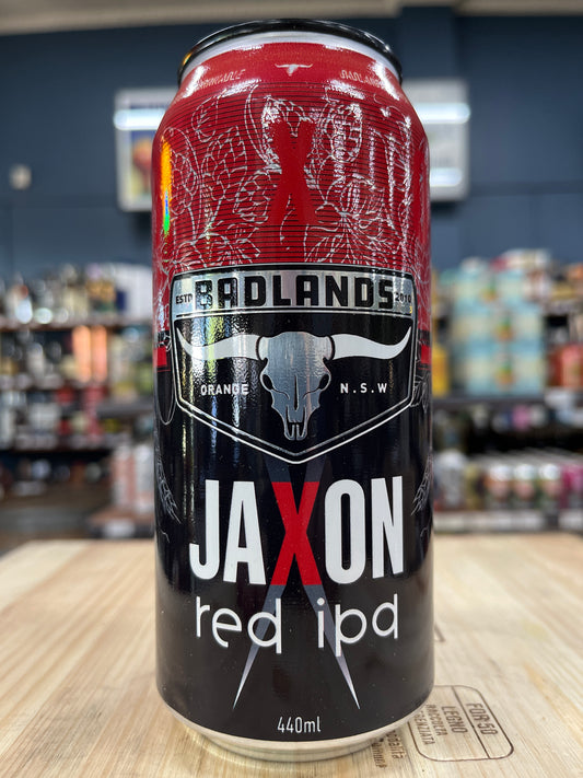 Badlands Jaxon Red IPA 440ml Can