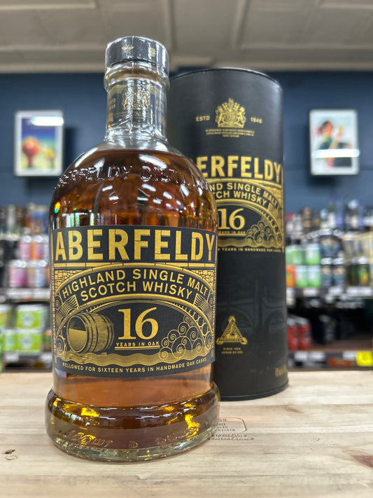 Aberfeldy 16yr Old Single Malt Scotch Whisky 700ml