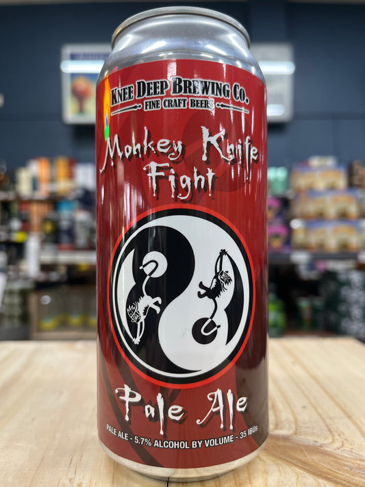 Knee Deep Monkey Knife Fight American Pale Ale 473ml Can