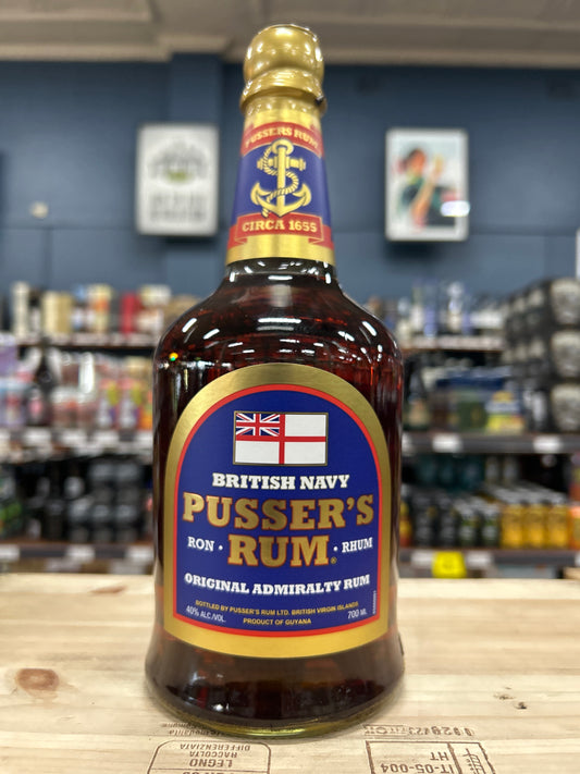 Pusser's Blue label Rum 700ml