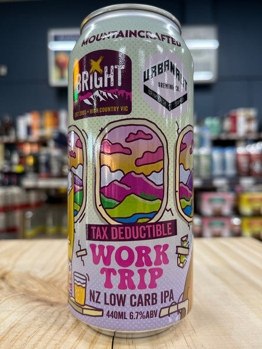 Bright x Urbanaut Tax Deductible Work Trip NZ Low Carb IPA 440ml Can