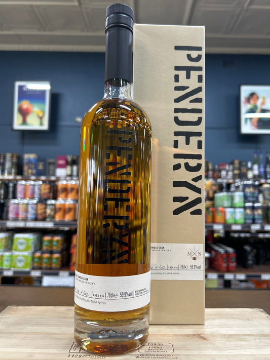 Penderyn Carcavelos Single Cask W46 Whisky Limited Edition 59.9%  700ml
