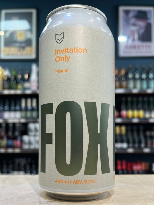 Fox Friday Invitation Only Pilsner 440ml Can