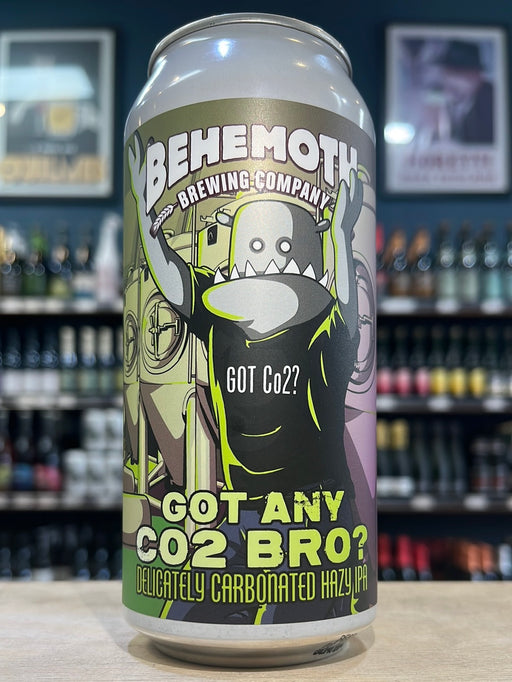 Behemoth Got Any Co2 Bro? Delicately Carbonated Hazy IPA 440ml Can