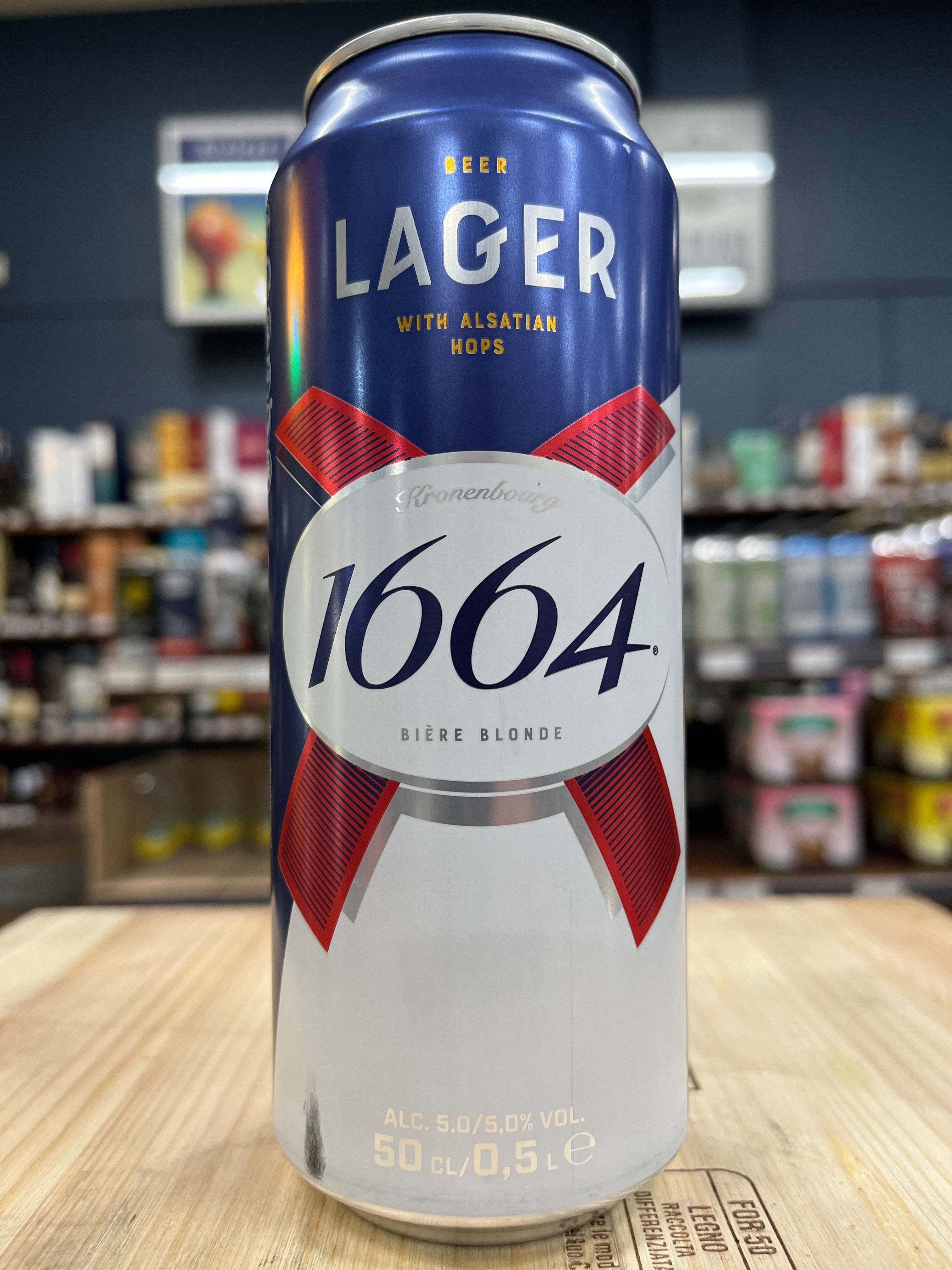 koxp90 Kronenbourg 1664 Lager 500ml Can – Purvis Beer