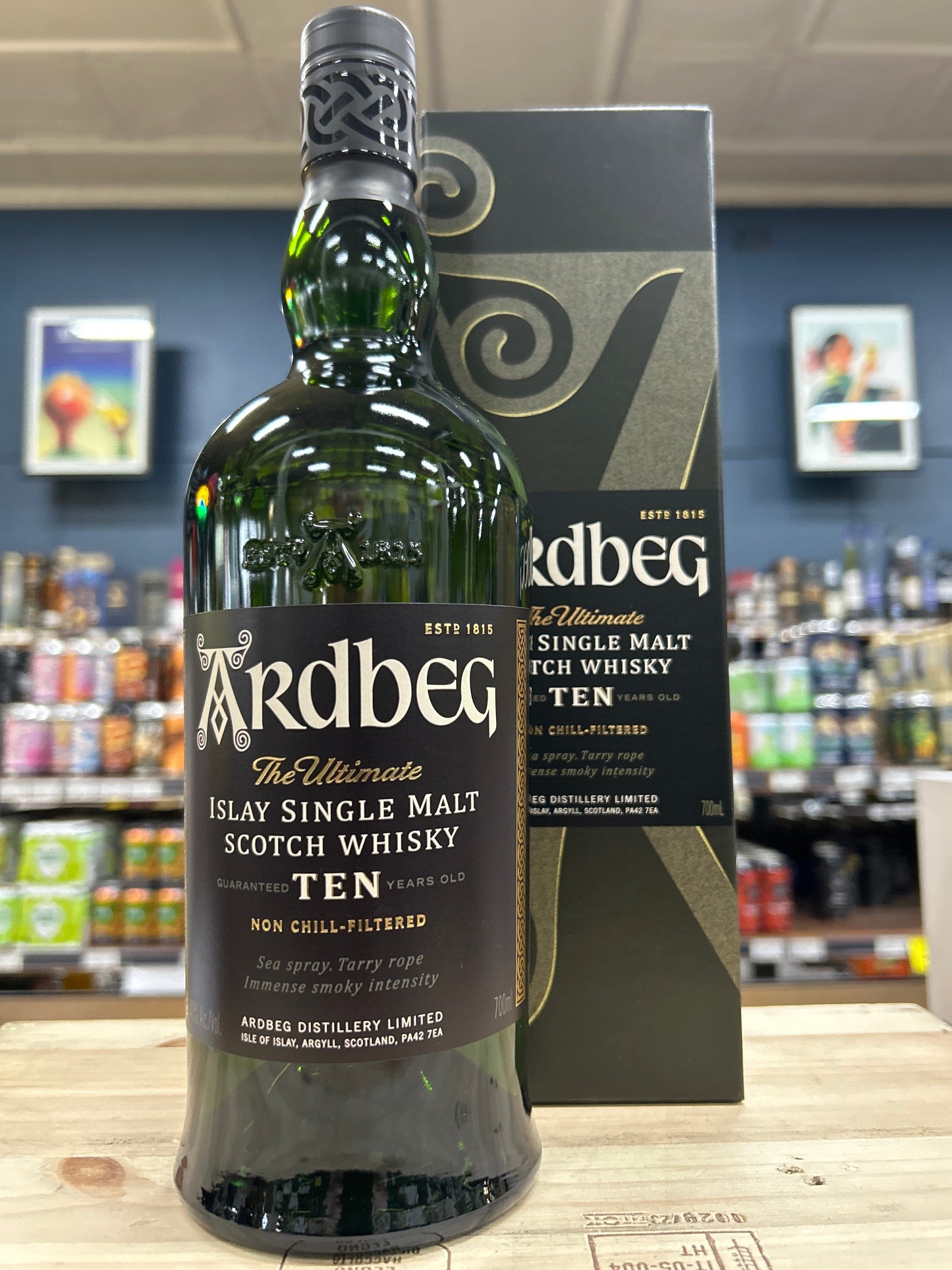 Ardbeg 10 Year Old Single Malt Scotch Whisky 700ml