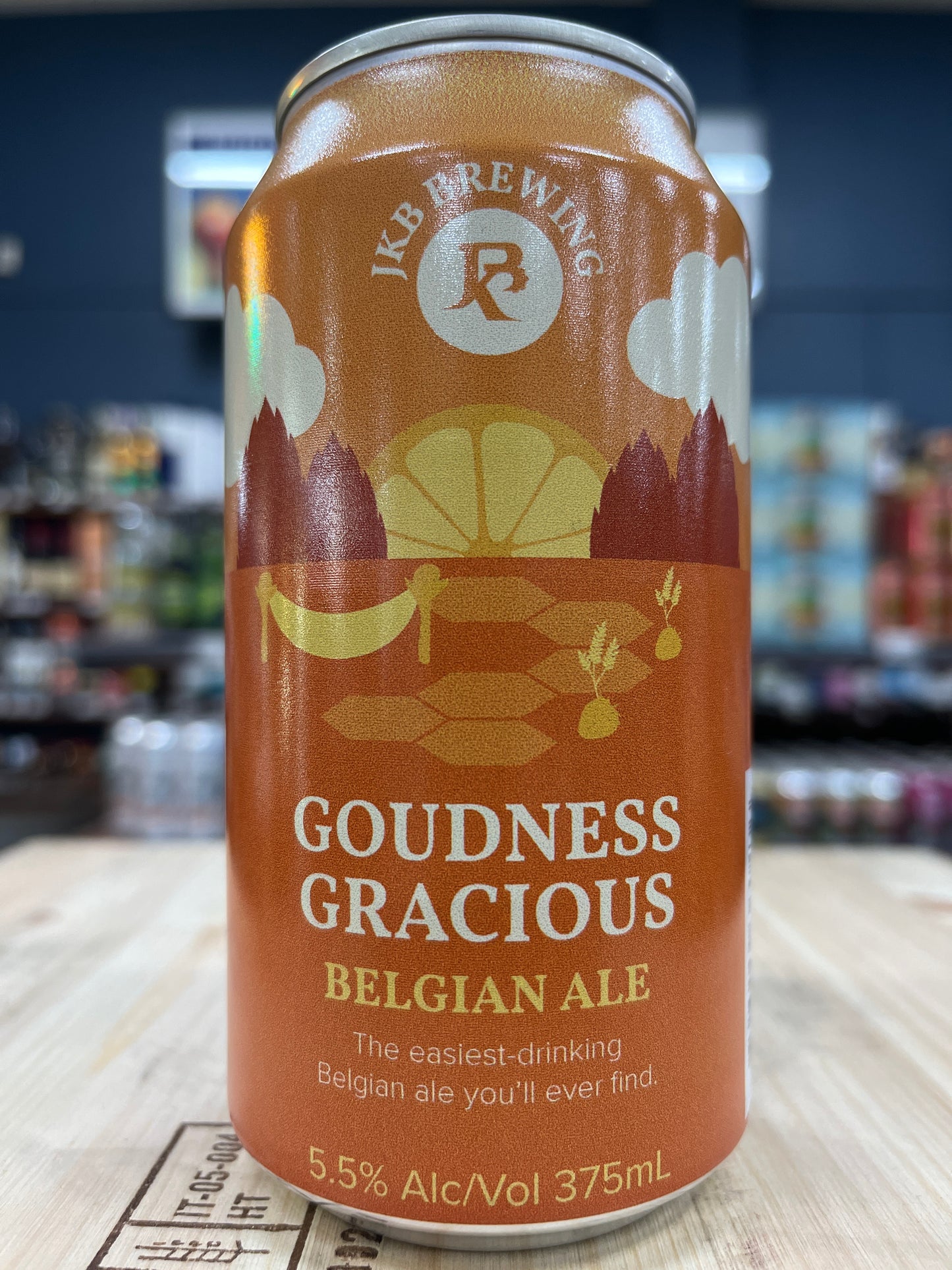 JKB Goudness Gracious Belgian Ale 375ml Can