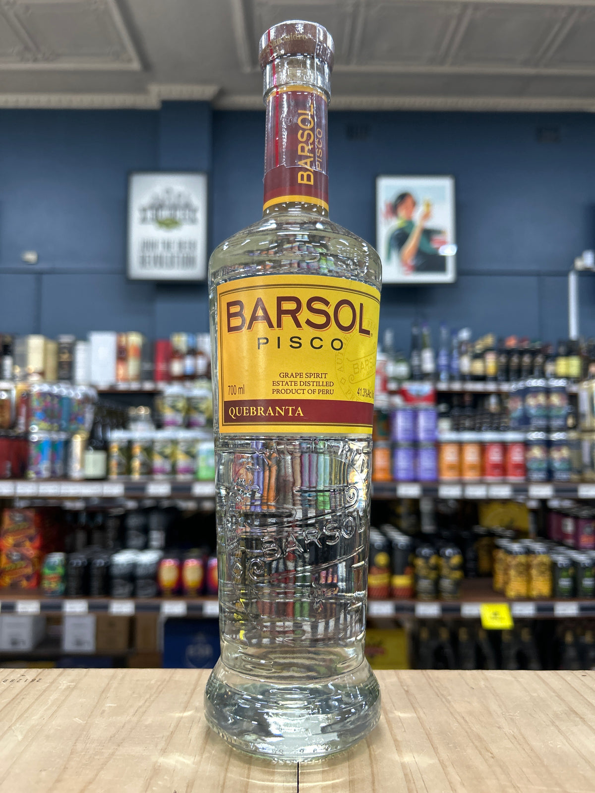 Barsol Quebranta Pisco 41.3% 700ml