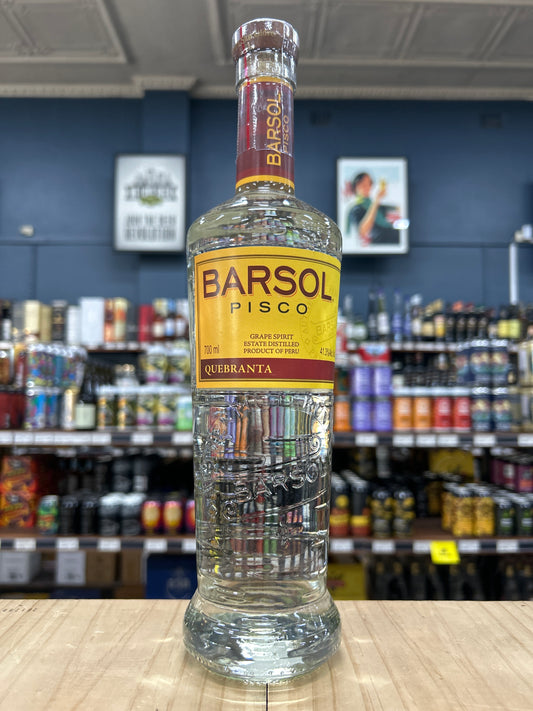 Barsol Quebranta Pisco 41.3% 700ml