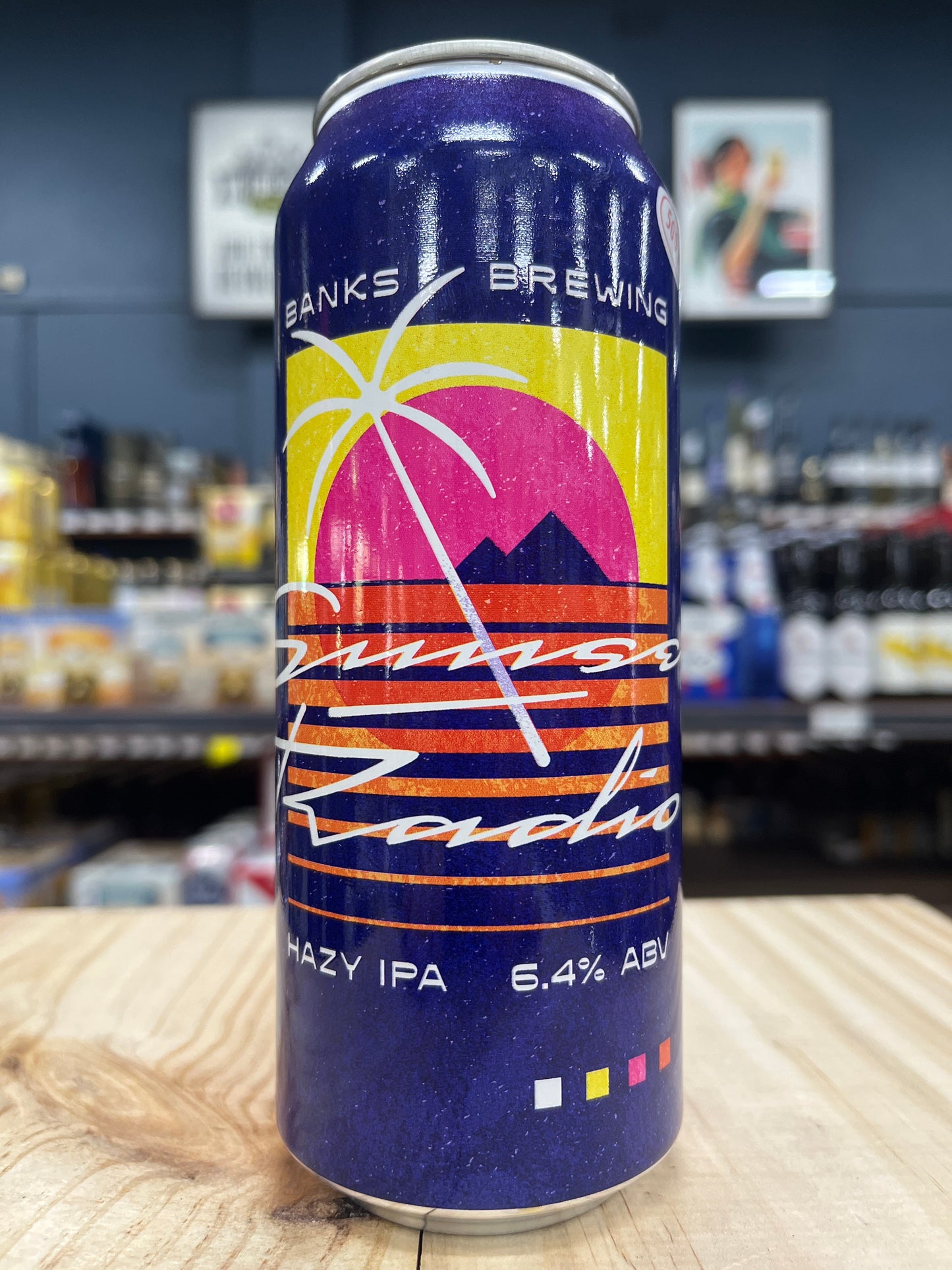 Banks Sunset Radio Hazy IPA 500ml Can